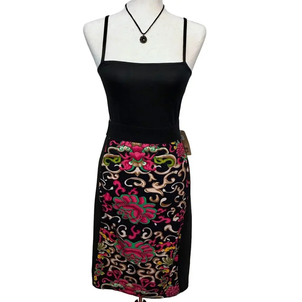 Jon & Anna NWT Floral Straight Skirt Women M